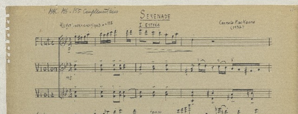 [Trío] Serenade [7]   Carmela Mackenna
