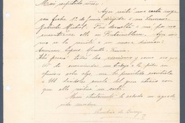 [Carta], 1927 sept. 1° La Serena, Chile <a> Pedro Aguirre Cerda, <Santiago>, Chile.