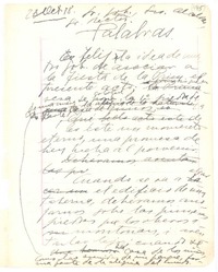 Palabras Palabras