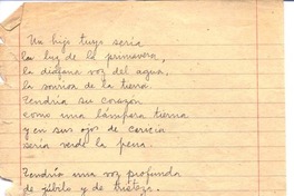 [Un hijo tuyo sería...]:  [manuscrito] [Oscar Castro]