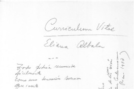 Curriculums vitae