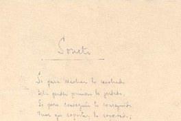 Soneto Soneto