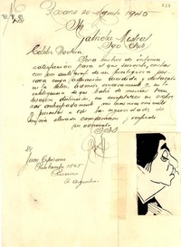 [Carta] 1945 ago. 20, Rosario, R. Argentina [a] Gabriela Mistral, Stgo., Chile