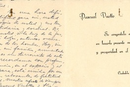 [Tarjeta] 1950 dic. 25 [a] Gabriela Mistral