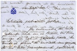 [Carta] 1942 nov. 5, Santiago, [Chile] [a] [Gabriela Mistral], [Brasil]