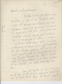 [Carta] [1947], Buenos Aires, [Argentina] [a] [Gabriela Mistral]