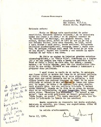 [Carta] 1944 mar. 17, Buenos Aires, Argentina [a] [Gabriela Mistral]