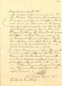 [Carta] 1945 feb. 29, Hurtado, [Chile] [a] Gabriela Mistral, Petrópolis