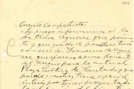 [Carta] 1945 feb. 29, Hurtado, [Chile] [a] Gabriela Mistral, Petrópolis