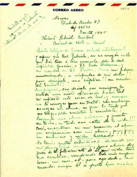 [Carta] 1945 nov. 4, Viña del Mar [a] Gabriela Mistral, Petrópolis