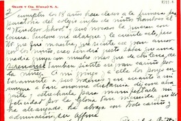 [Carta] 1945 nov. 15, Santiago [a] Gabriela Mistral, Río de Janeiro