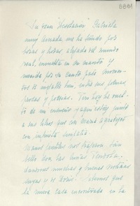 [Carta] 1951 oct. 24, Rapallo, [Italia] [a] Gabriela [Mistral]
