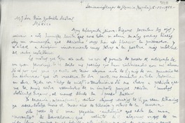 [Carta] 1950 dic. 15, Murcia, [España] [a] Gabriela Mistral, México