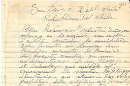[Carta] [1945?], Santiago, Chile [a] [Gabriela Mistral]