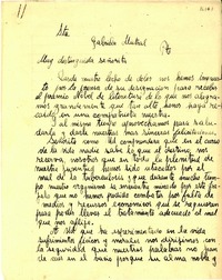 [Carta] 1945 nov. 20, Santiago [a] Gabriela Mistral
