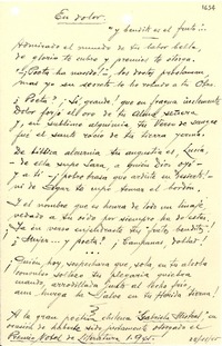 [Carta] 1945 nov. 28, [Chile] [a] Gabriela Mistral
