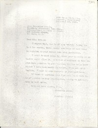 [Carta] 1946 Sept. 17, Monrovia, California, [EE.UU.] [a] Josephine Schain, Chairman, Attendance Committee, International Assembly of Women, 345 Madison Avenue, New York, N.Y., [EE.UU.]