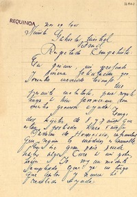 [Carta] 1945 nov. 29, Requinoa, [Chile] [a] Gabriela Mistral, Brasil