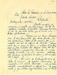 [Carta] 1945 dic. 1, Hacienda La Quesería, [Chile] [a] Gabriela Mistral