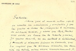 [Carta] 1945 dic. 3, Santiago [a] Gabriela Mistral