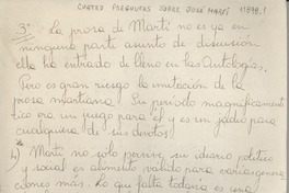 Cuatro preguntas sobre José Martí Cuatro preguntas sobre José Martí