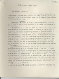 Carta sobre Giovanni Papini Carta sobre Giovanni Papini