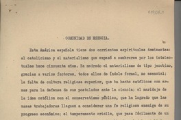 Comunidad de esencia Comunidad de esencia