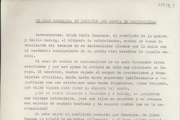 El caso Remarque : un escritor que cambia de personalidad El caso Remarque : un escritor que cambia de personalidad