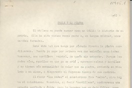 Chile y la piedra