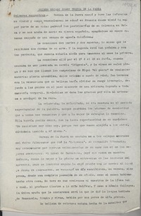 Dos recados sobre Teresa de la Parra Dos recados sobre Teresa de la Parra