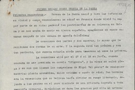 Dos recados sobre Teresa de la Parra Dos recados sobre Teresa de la Parra