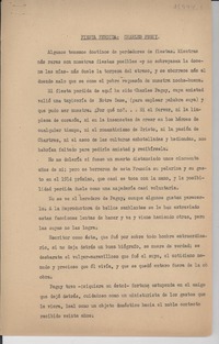 Fiesta perdida : Charles Peguy Fiesta perdida : Charles Peguy
