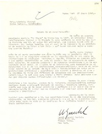 [Carta] 1948 ene. 27, Nueva York, [EE.UU.] [a] Gabriela Mistral, Santa Barbara, California, [EE.UU.]