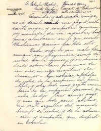 [Carta] 1948 feb. 16, Viña del Mar, Chile [a] Gabriela Mistral, Santa Bárbara, EE.UU.