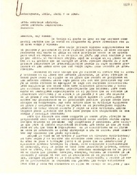 [Carta] 1948 abr. 7, Antofagasta, Chile [a] Gabriela Mistral, Santa Barbara, California, EE.UU.