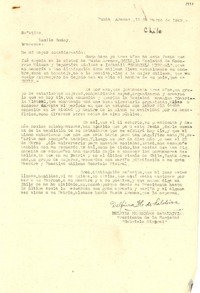 [Carta] 1949 mar. 19, Punta Arenas [a] Lucila Godoy