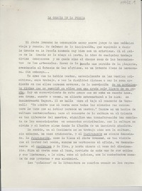 La gracia en la poesía La gracia en la poesía