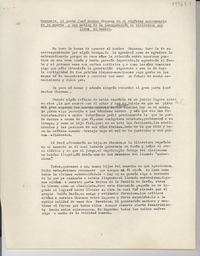 Homenaje al poeta José Santos Chocano en el vigésimo aniversario de su muerte y con motivo de la inauguración de la biblioteca que lleva su nombre Homenaje al poeta José Santos Chocano en el vigésimo aniversario de su muerte y con motivo de la inauguración de la biblioteca que lleva su nombre