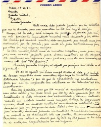 [Carta] 1951 jun. 14, Talca, [Chile] [a] Gabriela Mistral, Rapallo, [Italia]