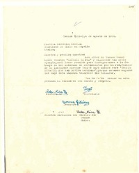 [Carta] 1951 ago. 4, Temuco, Chile [a] Gabriela Mistral, Rapallo, Italia