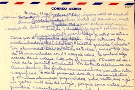 [Carta] 1951 ago. 19, Talca, [Chile] [a] Gabriela Mistral, Rapallo, Italia