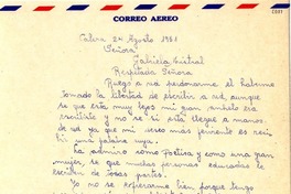 [Carta] 1951 ago. 24, Calera, [Chile] [a] Gabriela Mistral
