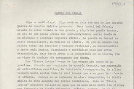 Manuel de Cabral Manuel de Cabral