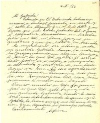 [Carta] 1953 feb. 4, [Chile] [a] Gabriela [Mistral]