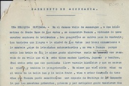 Sarmiento en Aconcagua Sarmiento en Aconcagua