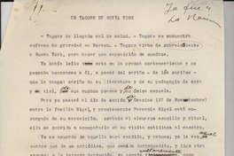 Un Tagore de Nueva York Un Tagore de Nueva York