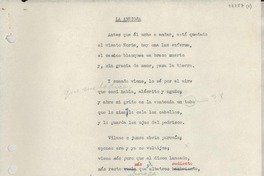 La ansiosa La ansiosa