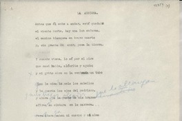 La ansiosa La ansiosa