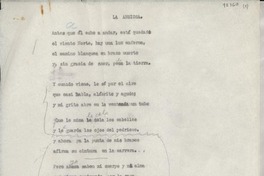 La ansiosa La ansiosa