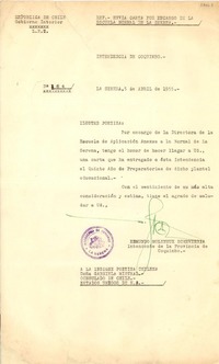[Carta] 1955 abr. 5, La Serena [a] Gabriela Mistral